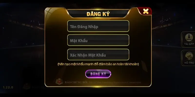Ưu đãi tặng code trải nghiệm hiển thị ngay sau khi người chơi xác thực số điện thoại.
